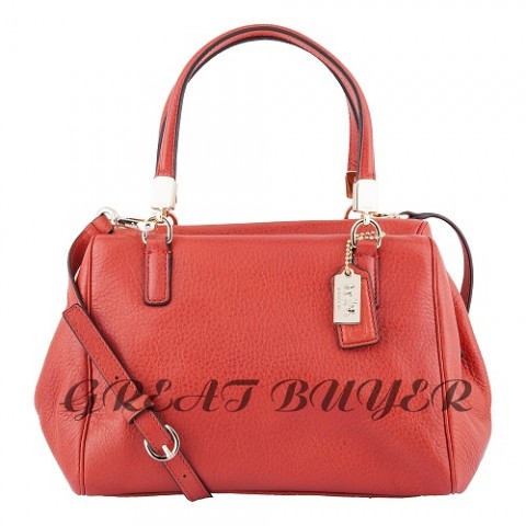 COACH-MADISON MINI SATCHEL IN LEATHER