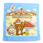 鬆弛熊 毛巾(S) - 10th 粉藍