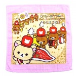 鬆弛熊 毛巾(S) - 10th 粉紅