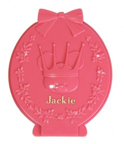 Jackie 粉紅色摺鏡