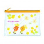 Tiny Twin Bears 透明袋 - 黃色