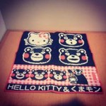 熊本熊xHello Kitty 方巾