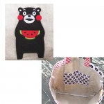 熊本熊 手挽袋 - 西瓜