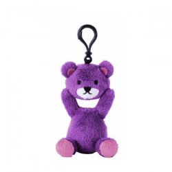CONTROL BEAR 13cm 毛毛吊飾 - 紫