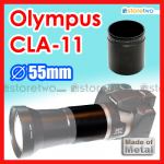 Olympus 副廠 JJC 金屬轉接筒轉接環 SP-590 UZ 可配 TCON-17 鏡頭 55mm 濾鏡 (CLA-11)