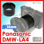 Panasonic 副廠 JJC 金屬 LX3 轉接筒轉接環 46mm 可配 DMW-LW46 (DMW-LA4)