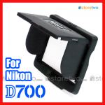 Nikon D700 LCD 液晶屏幕可摺疊遮陽遮光罩 Pop-up Screen Monitor Hood Shade