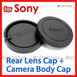 Sony 副廠 JJC 相機機身蓋 + 鏡頭後蓋 套裝 Body Cap + Rear Lens Cap