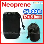 JJC Neoprene 潛水物料鏡頭保護袋 S 適合標準鏡 12x8.5cm, 4.7x3.3吋