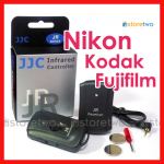 JJC 3 合 1 紅外線遙控線控電子快門線適合 Nikon, Kodak, Fujifilm 相機