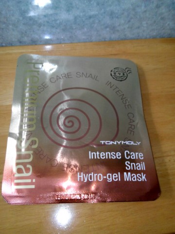 Tony Moly Intense Care Snail Hydro-gel Mask