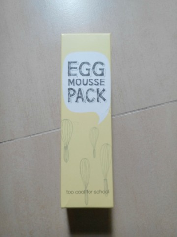 Too Cool For School Egg Mousse Pack 100ml