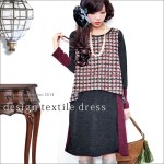 S033~Design textile dress