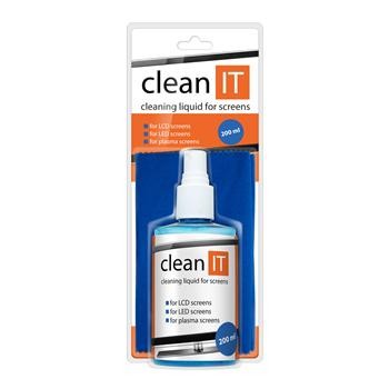 CLEAN IT cleaning solution with a large towel, 200ml