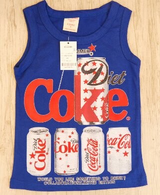 Diet Coke背心（藍色）