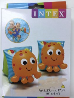 (清貨價$20) INTEX-兒童手袖(小章魚)
