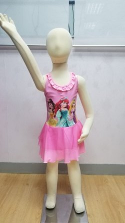(清貨價$40) 迪士尼公主交叉帶泳衣裙