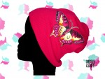 休閒潮流帽系列-桃紅刺繡冷帽