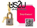Juicy Couture Pave Padlock Charm