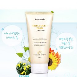 韓國 Mamonde 3 in 1 TRIPLE MULTI FOAM CLEANSING 3 合一 卸妝 深層清潔 去角質 175ml