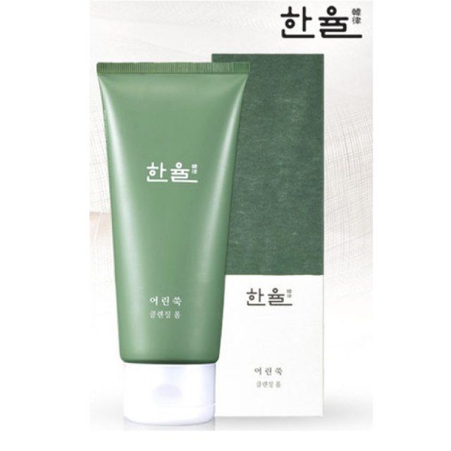 韓律 Hanyul Pure Artemisia cleansing foam 小艾草高保濕排毒泡沫潔面乳 180 ml