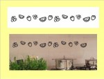 100% Made in korea living sticker wall paper L-005