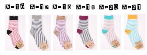 100% Made in Korea woman fashion socks A16-21