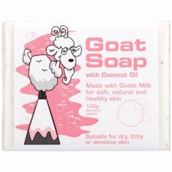 Goat Soap 羊奶皂 椰子油味 (含椰子油，保濕滋潤)