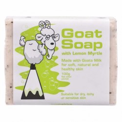 Goat Soap 羊奶皂 檸檬味 (含檸檬草，清熱解毒消炎去腫，有去角質的功效)