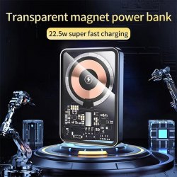Magsafe Transparent Magnetic Wireless 10000mAh Power Bank