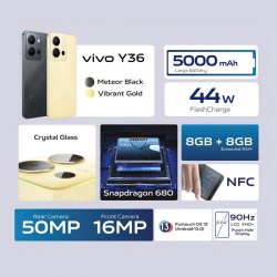 Vivo Y36 5G Smartphone 8GB+256GB