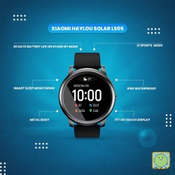 Xiaomi Haylou Solar LS05 Smart Watch 智能手錶國際版