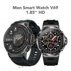 Full Circle Military-Grade Men Smart Watch V69