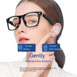 Smart Music Bluetooth HIFI Sound Headphone Anti Blue Light Glasses