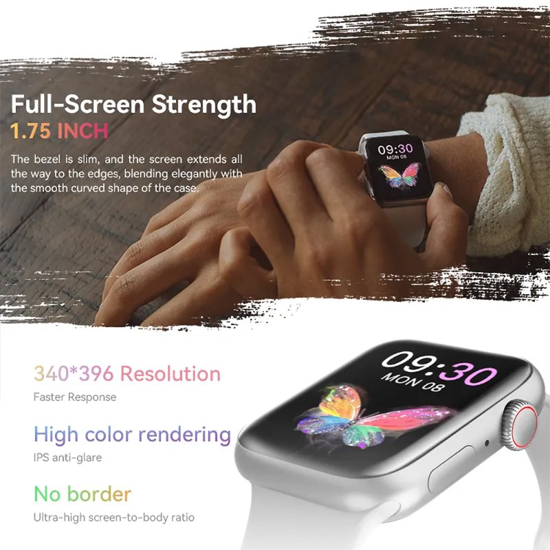 Simple Style Smart Watch HW68 Mini Free Strap