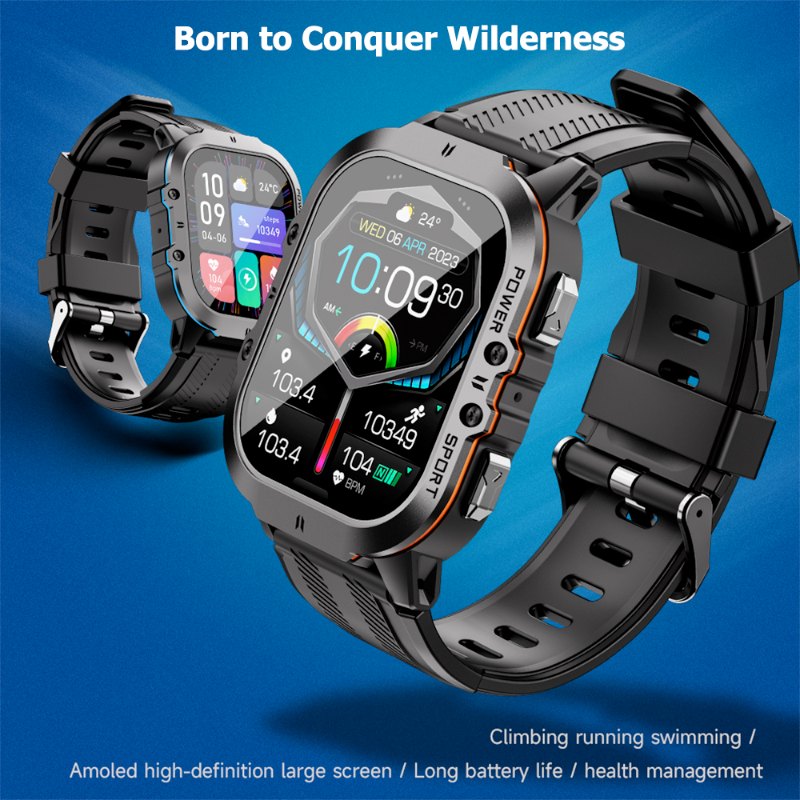 Simple Style Amoled Outdoor Sport Smart Watch C26