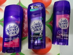 原裝美國制造 Lady Speed Stick 女士長效止汗香體膏 65g, 4種香味
