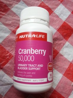 Nutra Life Cranberry 50000mg蔓越莓50粒