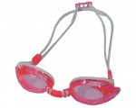 N80A105  粉色鏡帶配粉紅色鏡片泳鏡