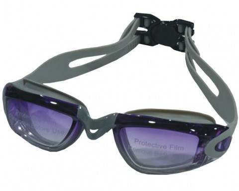 N72AZ303  灰色鏡帶配漸變紫色鏡片泳鏡