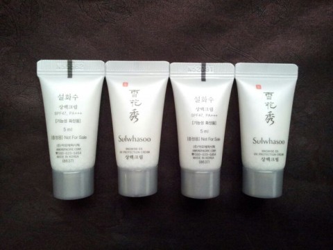 雪花秀美白常白日霜 SPF47+++