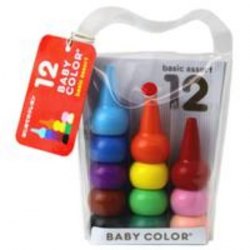 日本 Baby Color 蠟筆 (12 色)
