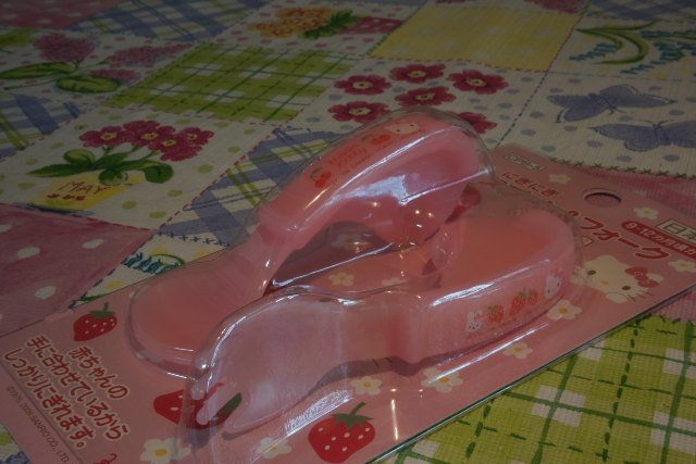Hello Kitty 嬰兒學習叉、羹套裝