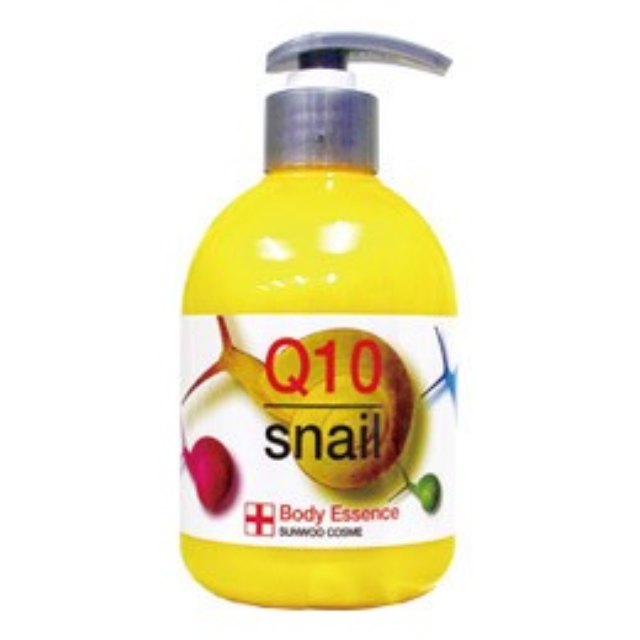 韓國SUNWOO COSME 鮮宇藥妝 蝸牛精華+Q10身體乳液 Snail Q10 Body Essence 400ml