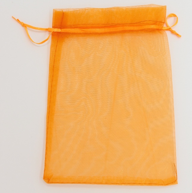 橙色 13x18 歐根紗袋 (Orange Organza bag 13x18)