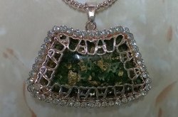 Green Rock Necklace