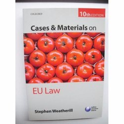 Cases  Materials on EU Law (10th Edition, 2012)