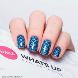 Whats Up Nails Scale (Mermaid) Stencil