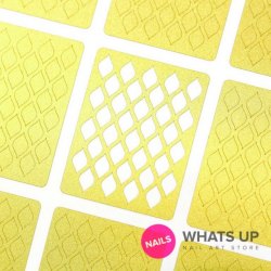 Whats Up Nails Fishnet Stencil
