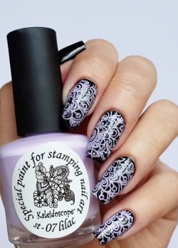 Kaleidoscope by El Corazon Stamping Polish №st-07 Lilac 8ml